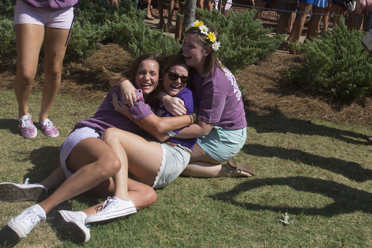 Auburn University bid day 2014